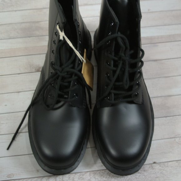 NWT DR. Martens Unisex 1460 Mono Smooth Leather Lace Up Boots size Men\'s 11 #225 main image 7